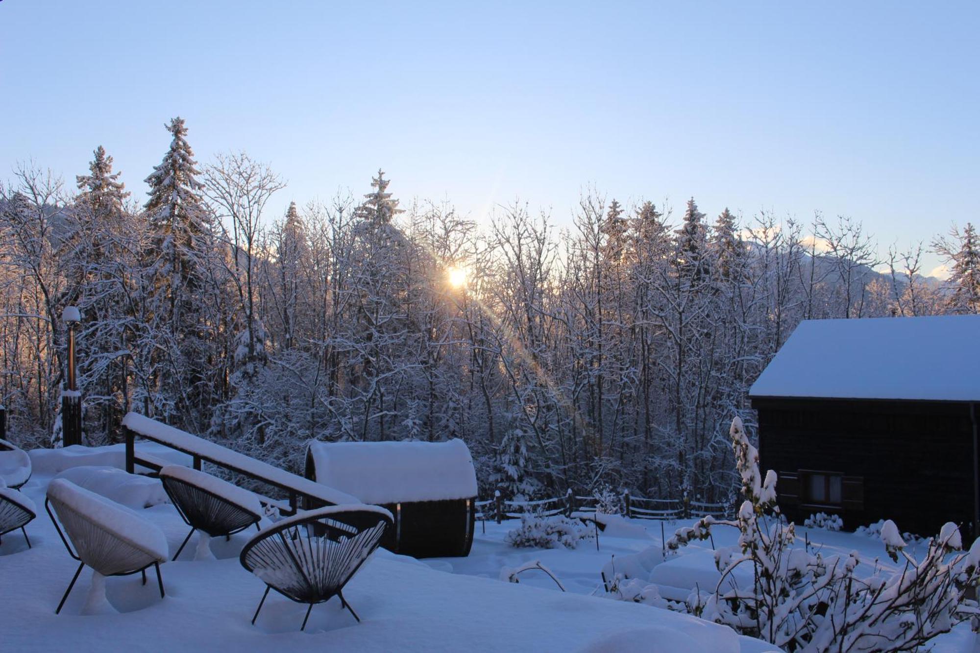 Les Chalets De Ludran Viuz-en-Sallaz エクステリア 写真