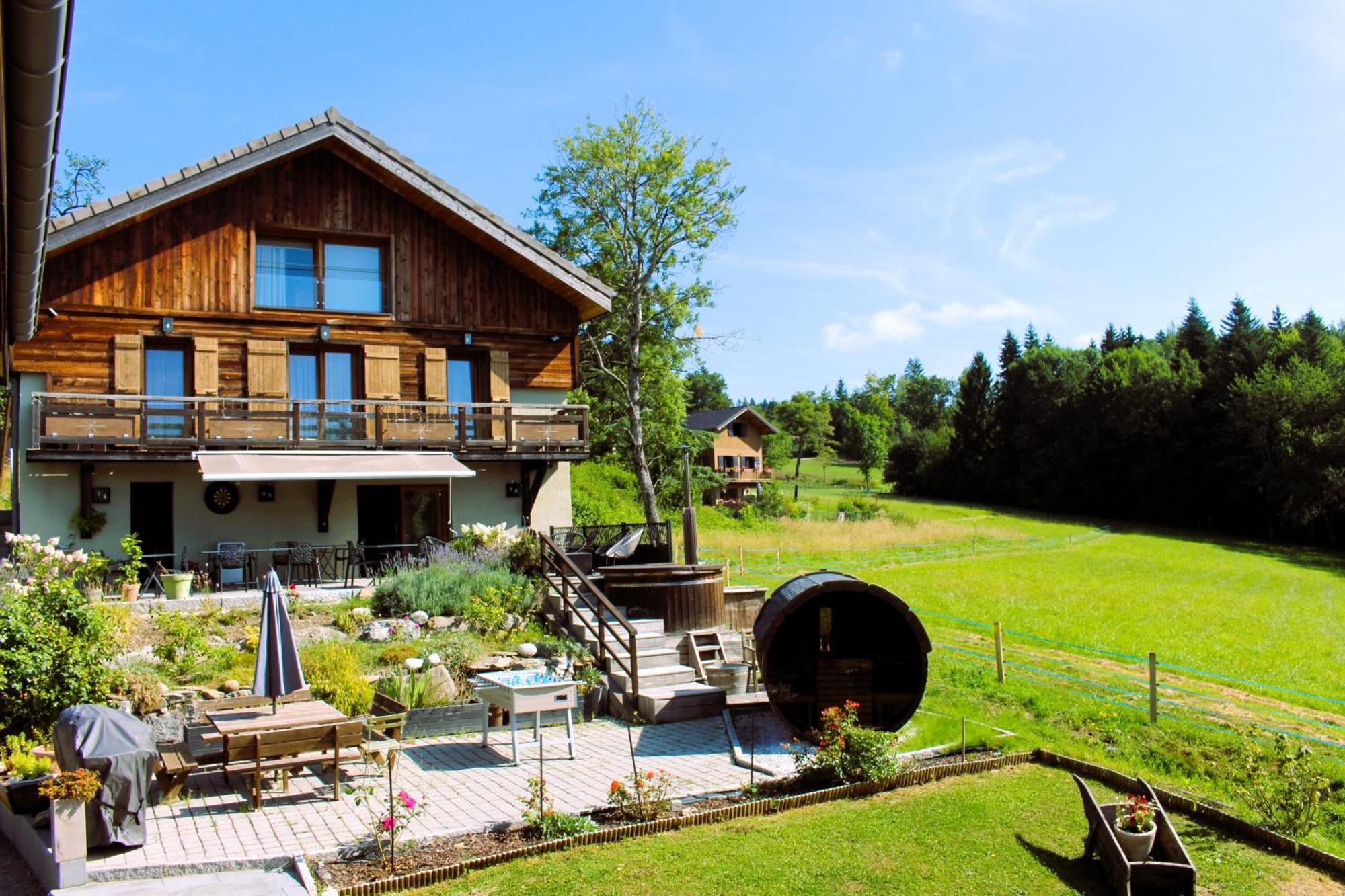 Les Chalets De Ludran Viuz-en-Sallaz エクステリア 写真