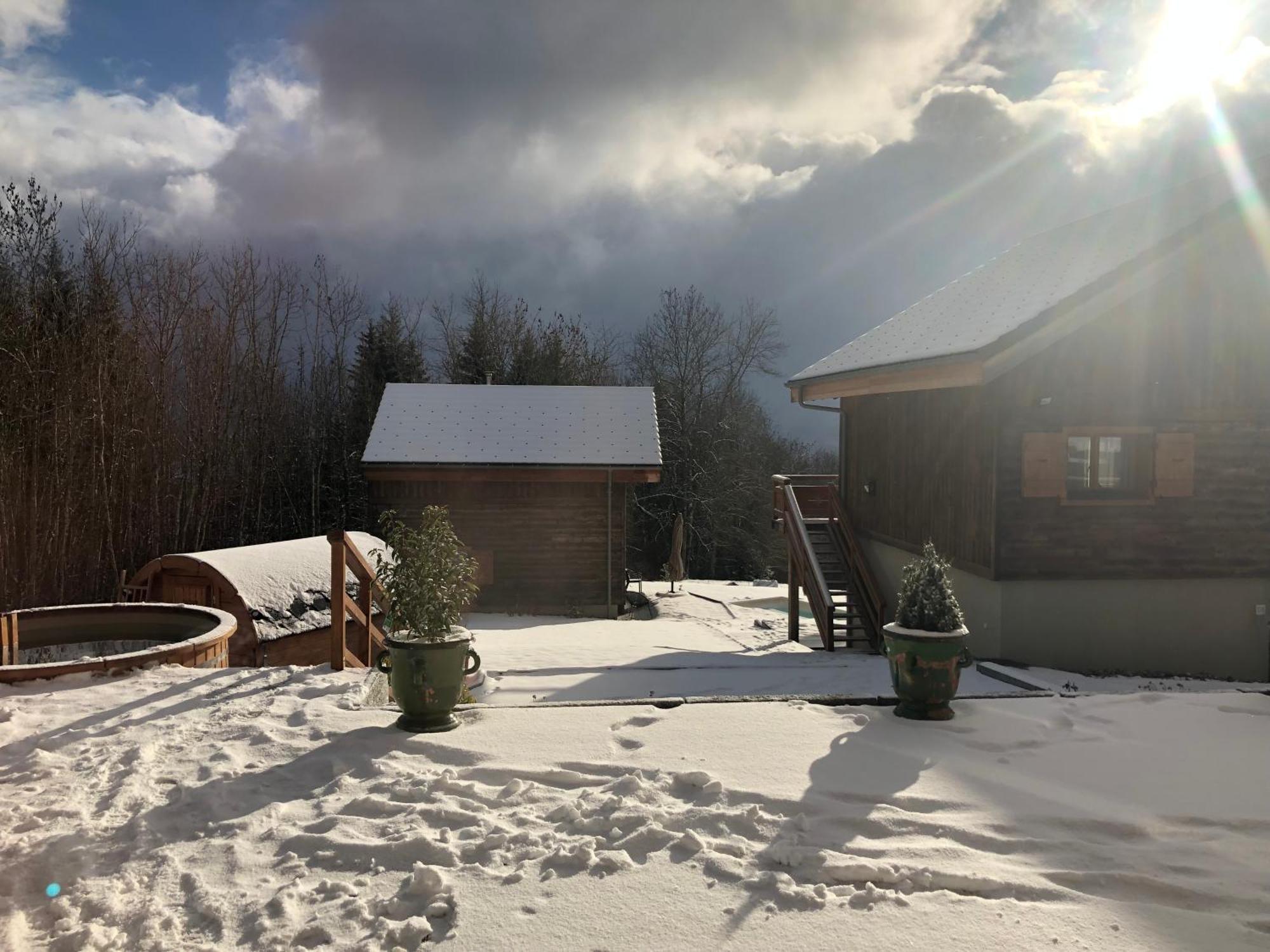 Les Chalets De Ludran Viuz-en-Sallaz エクステリア 写真